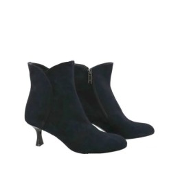 women's boot velvet heel needle