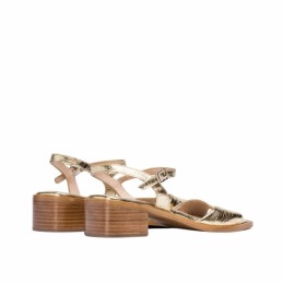 golden sandal