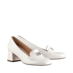 classic scarpin with square heel