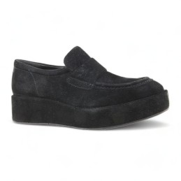 moccasin en nubuck pour femme