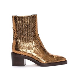 10132 - bota de oro para mujer