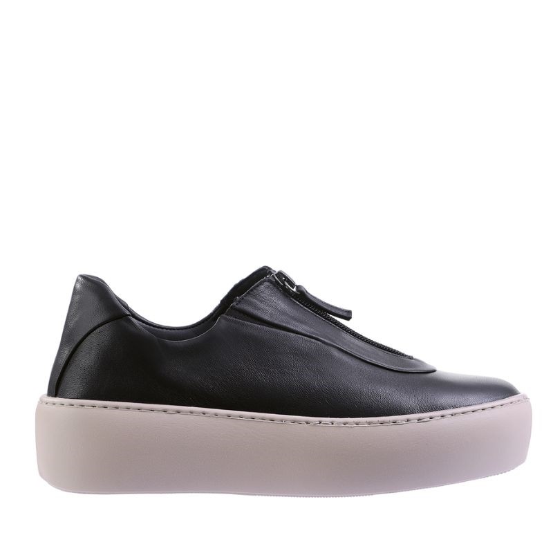 100220 - zipper sneaker black