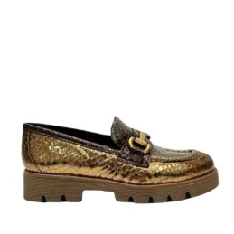 10590 - bronze moccasin for women