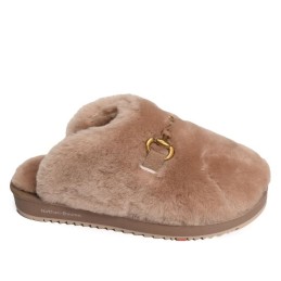 232n74 - fur mule for women