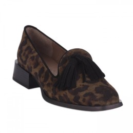 c6801 - leopard mocassin