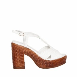 10423 - woven heel sandals