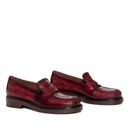 11157 - leather moccasin for women