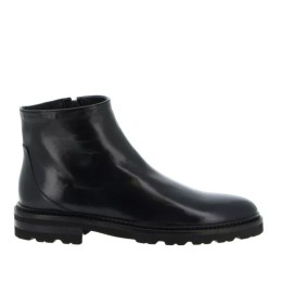 w203955 - bota de cuero negro