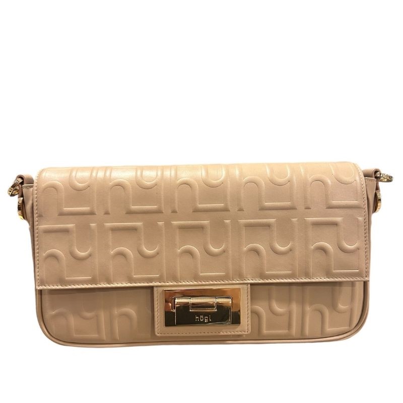 nude leather bag