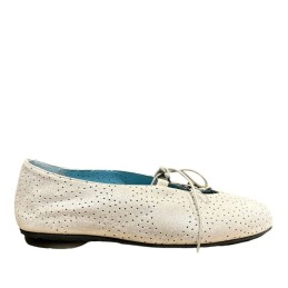 2418mp - closed shoe beie with glitter