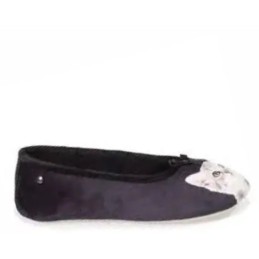 97323 - zapatillas de bailarina gato impreso