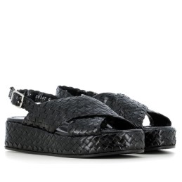 9806 - braided leather sandal