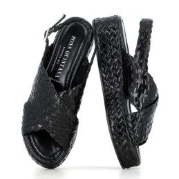 9806 - braided leather sandal