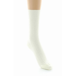457 - chaussettes femme confort à maille fantaisie