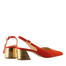 104618 - escarpins slingback bicolores