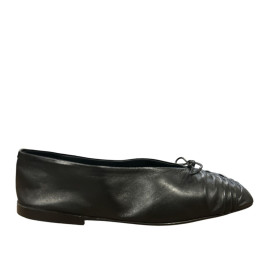 carin - ballerine plissée au bout