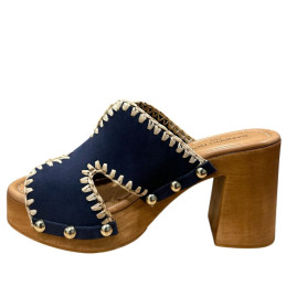 9491 - mule à talon pour femme