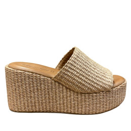 4284 - mule compensée pour femme