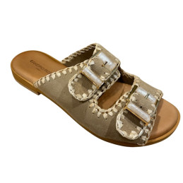 4730 - mule plate pour femme