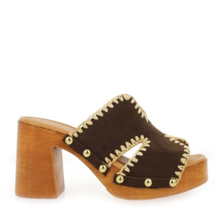 9491 - mule à talon pour femme