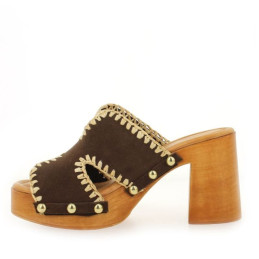 9491 - mule à talon pour femme